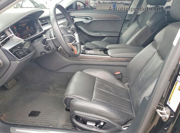 WAU8DAF8XKN003436 2019 AUDI OTHER Black Widok wnętrza z przodu