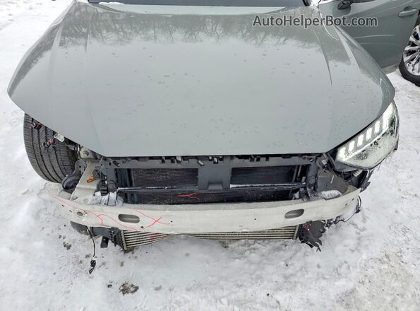 WAUA4AF43MA087236 2021 AUDI S4 Gray Widok wnętrza z tyłu