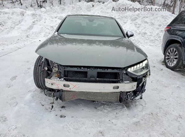 WAUA4AF43MA087236 2021 AUDI S4 Gray Widok z przodu
