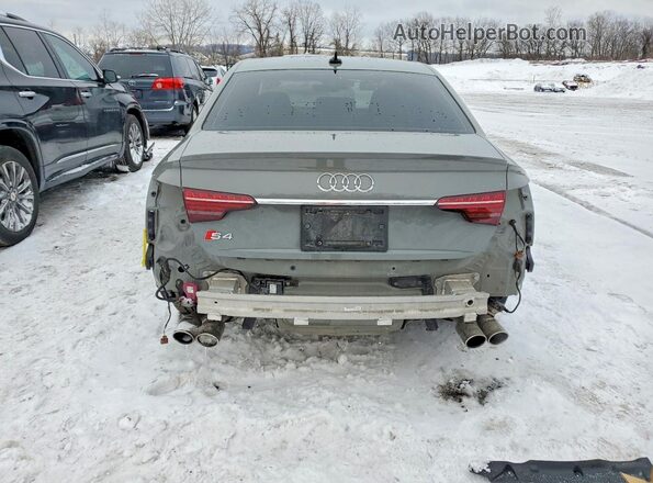 WAUA4AF43MA087236 2021 AUDI S4 Gray Widok z tyłu