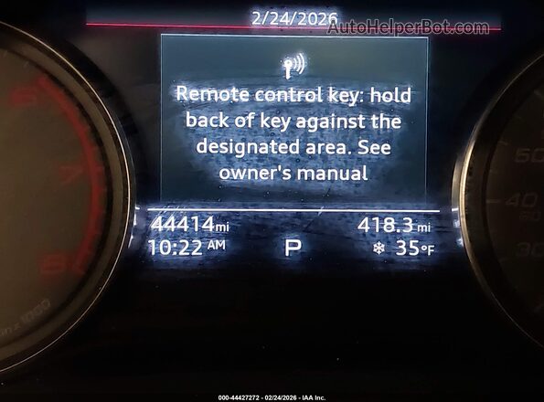 WAUA4AF47NA019412 2022 AUDI S4 Серый Вид задних сидений