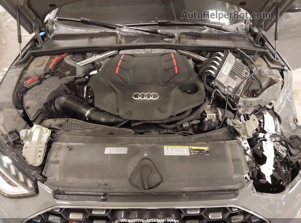 WAUA4AF47NA019412 2022 AUDI S4 Серый Вид сзади