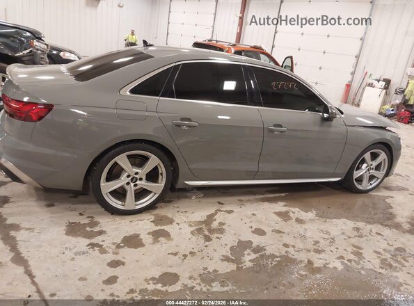 WAUA4AF47NA019412 2022 AUDI S4 Серый Вид задней части салона