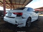 2018 Audi A3 2.0t Premium/2.0t Tech Premium White vin: WAUAUGFF2J1011474