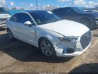 2018 Audi A3 2.0t Premium/2.0t Tech Premium White vin: WAUAUGFF2J1033099