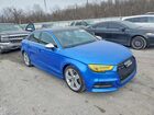 2017 Audi S3 Premium Plus Синий vin: WAUB1GFF0H1054671