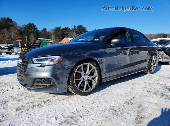 WAUB1GFF0J1048312 2018 AUDI S3 Серый Передняя левая четверть