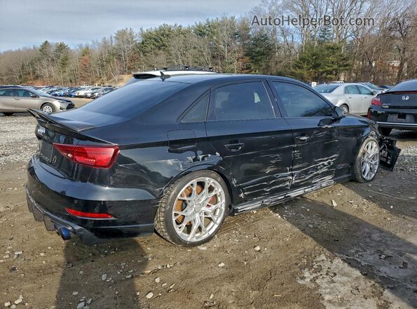 WAUB1GFF1H1046448 2017 AUDI S3 Черный Задняя правая четверть