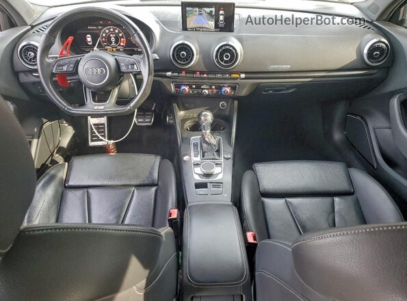 WAUB1GFF1H1046448 2017 AUDI S3 Черный Вид панели приборов