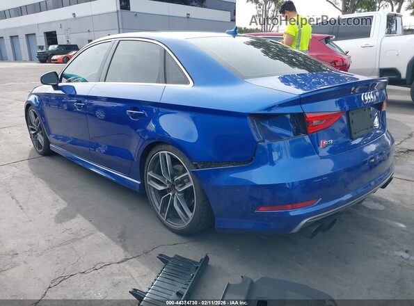 WAUB1GFF3G1077246 2016 AUDI S3 Dark Blue Задняя левая четверть