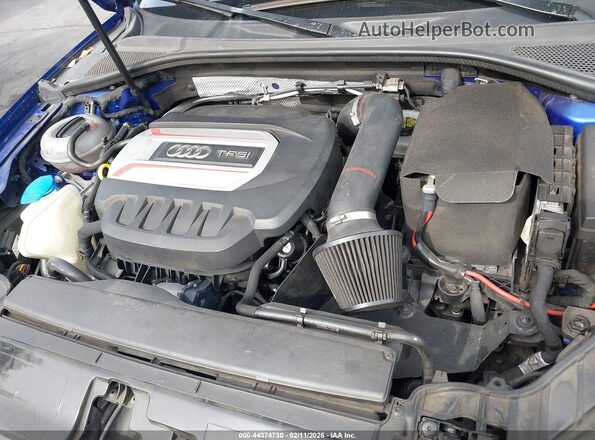WAUB1GFF3G1077246 2016 AUDI S3 Dark Blue Вид сзади