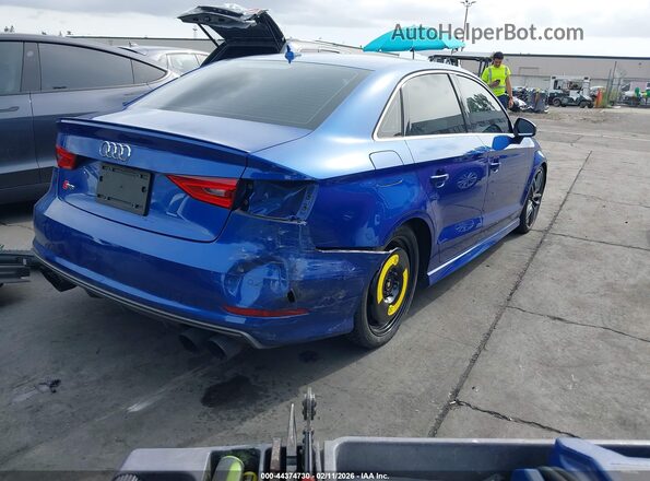 WAUB1GFF3G1077246 2016 AUDI S3 Dark Blue Задняя правая четверть