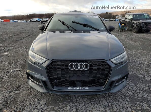 WAUB1GFF4H1065608 2017 AUDI S3 Charcoal Widok z przodu