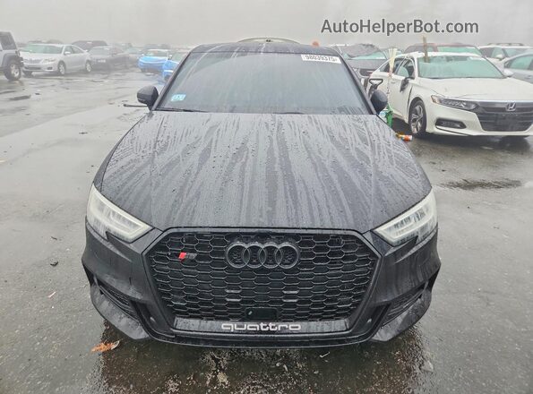 WAUB1GFF4H1070596 2017 AUDI S3 Черный Вид спереди