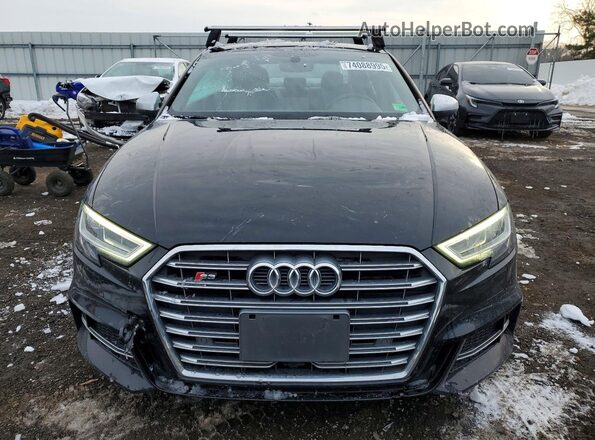 WAUB1GFF6H1022453 2017 AUDI S3 Черный Вид спереди