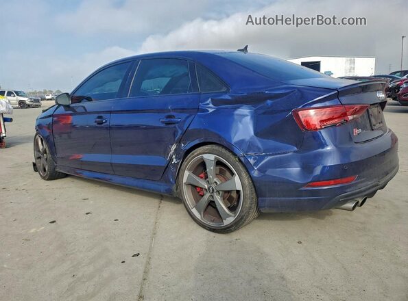 WAUB1GFF6KA100141 2019 AUDI S3 Blue Tył lewy