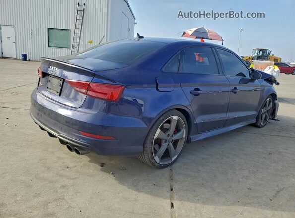 WAUB1GFF6KA100141 2019 AUDI S3 Blue Tył prawy