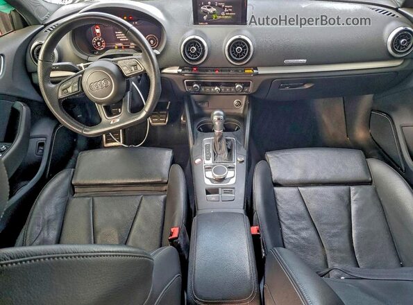 WAUB1GFF6KA100141 2019 AUDI S3 Blue Widok deski rozdzielczej