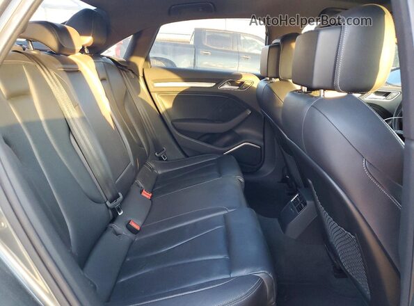 WAUB1GFF7H1063786 2017 AUDI S3 Угольный Вид задних сидений