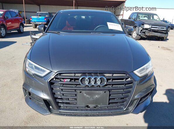 WAUB1GFF8KA122089 2019 AUDI S3 Gray Widok wnętrza z tyłu