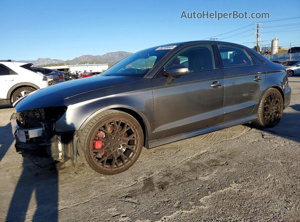 WAUB1GFFXKA076104 2019 AUDI S3 Серый Передняя левая четверть
