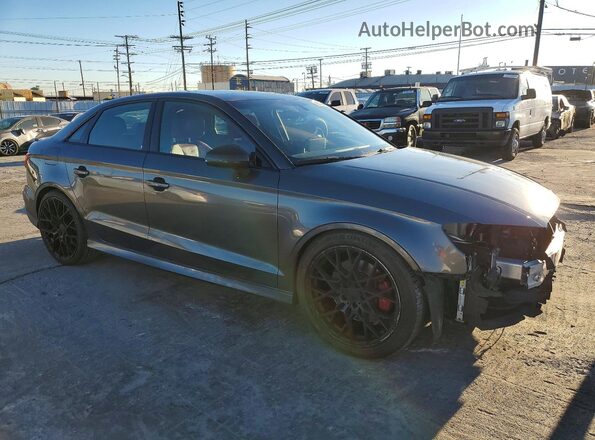 WAUB1GFFXKA076104 2019 AUDI S3 Серый Передняя правая четверть