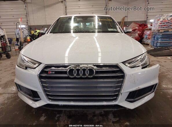 WAUB4AF41JA001812 2018 AUDI S4 Белый Вид задней части салона