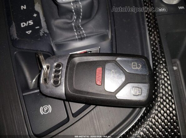 WAUB4AF41JA001812 2018 AUDI S4 Белый Вид панели приборов