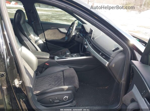 WAUB4AF41KA029336 2019 AUDI S4 Black Widok wnętrza z przodu