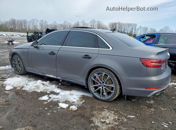 WAUB4AF42JA007943 2018 AUDI S4 Серый Задняя левая четверть