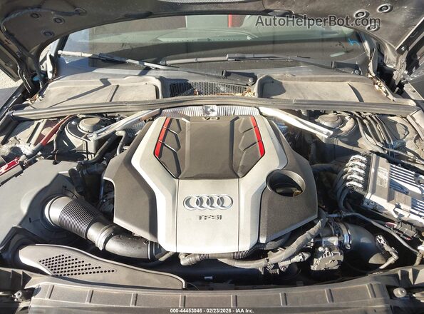 WAUB4AF42JA063428 2018 AUDI S4 Серый Вид сзади