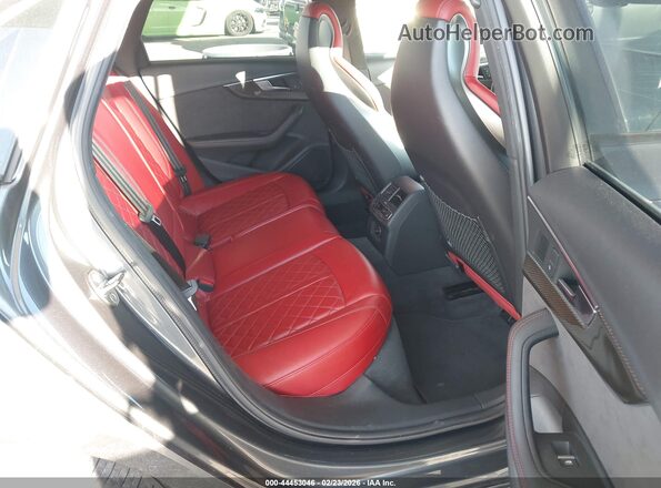 WAUB4AF42JA063428 2018 AUDI S4 Серый Вид наклейки с VIN-кодом
