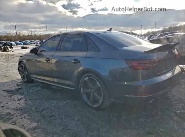WAUB4AF42KA085379 2019 AUDI S4 Gray Trasero izquierdo