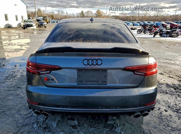 WAUB4AF42KA085379 2019 AUDI S4 Gray Vista trasera