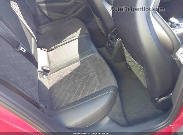 WAUB4AF46KA104659 2019 AUDI S4 Red Вид наклейки з VIN-кодом