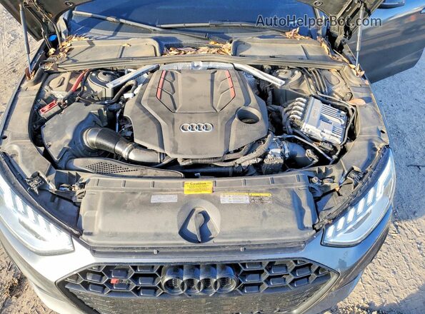 WAUB4AF46PA039593 2023 AUDI S4 Gray Vista interior trasera