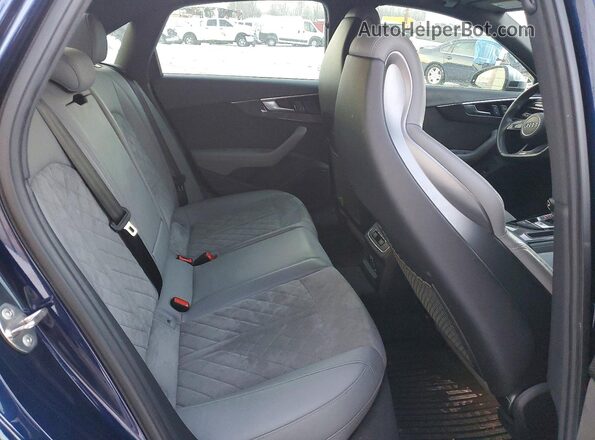 WAUB4AF48LA078258 2020 AUDI S4 Синий Вид задних сидений