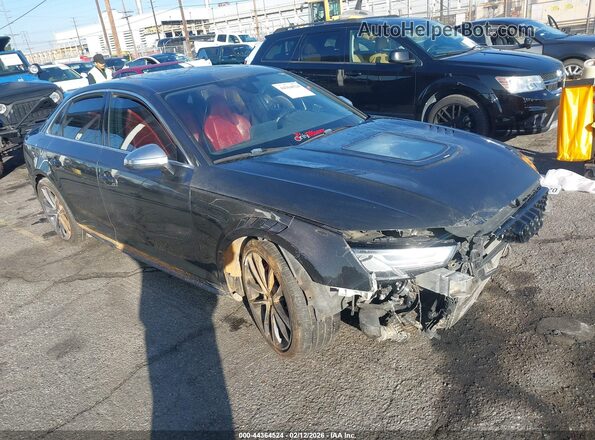 WAUB4AF49JA002660 2018 AUDI S4 Серый Передняя правая четверть