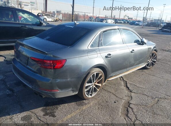 WAUB4AF49JA002660 2018 AUDI S4 Серый Задняя правая четверть