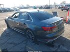 2018 Audi S4 3.0t Premium Plus Серый vin: WAUB4AF49JA002660