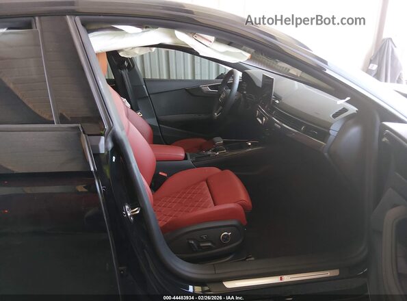 WAUB4CF54RA028695 2024 AUDI S5 Black Widok wnętrza z przodu