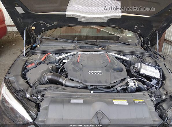 WAUB4CF54RA028695 2024 AUDI S5 Black Widok z tyłu