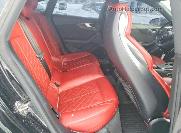 WAUB4CF55JA032128 2018 AUDI S5 Black Widok tylnych siedzeń