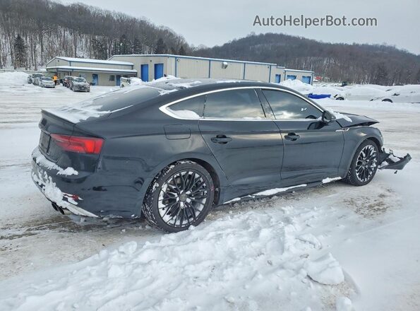 WAUB4CF55JA032128 2018 AUDI S5 Black Tył prawy