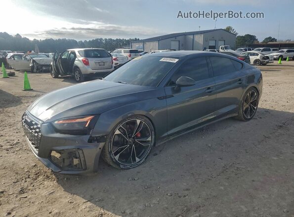 WAUB4CF55MA020873 2021 AUDI S5 Gray Vista tres cuartos delantera izquierda