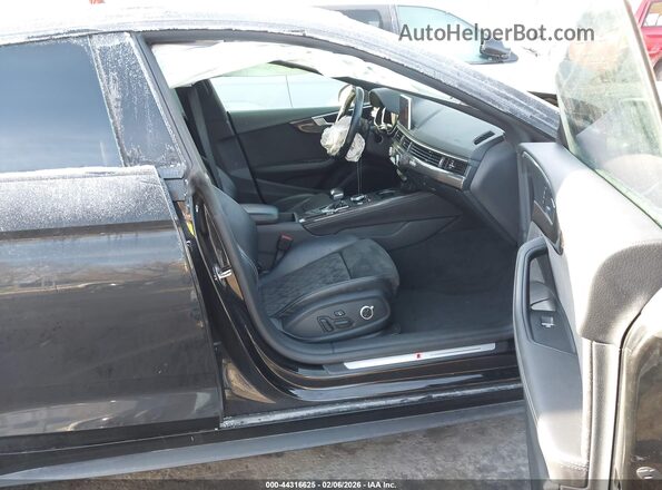 WAUB4CF56KA100079 2019 AUDI S5 Black წინა სალონის ხედი