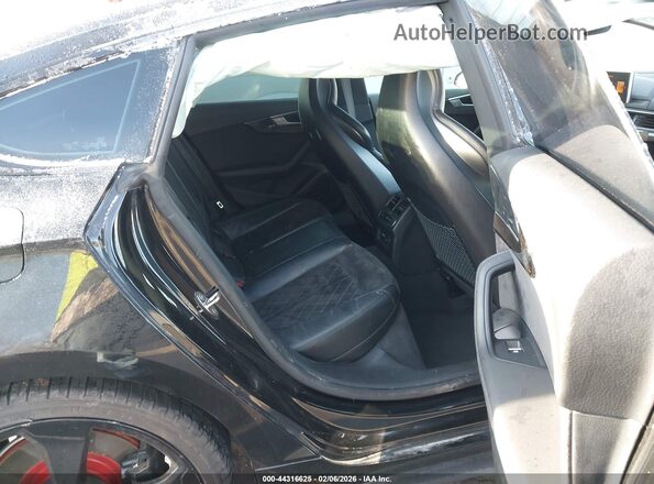 WAUB4CF56KA100079 2019 AUDI S5 Black VIN კოდის სტიკერის ხედი