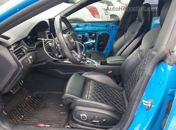 WAUB4CF56MA062968 2021 AUDI S5 Синий Вид салона спереди