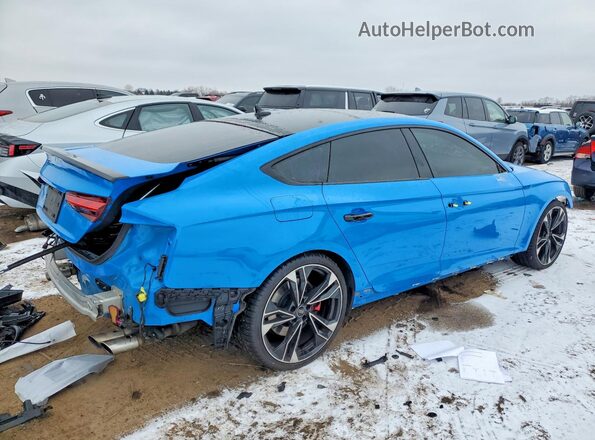 WAUB4CF56MA062968 2021 AUDI S5 Синий Задняя правая четверть