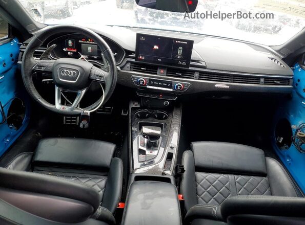 WAUB4CF56MA062968 2021 AUDI S5 Синий Вид панели приборов